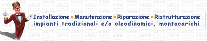 Installazione - Manutenzione - Riparazione - Rustrutturazione impianti tradizionali e/o oleodinamici, montacarichi